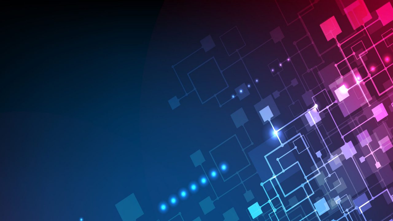 Abstract technology concept of business background. Vector